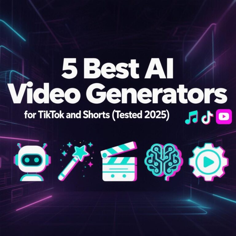 5 Best AI Video Generators for TikTok and Shorts (Tested 2025)