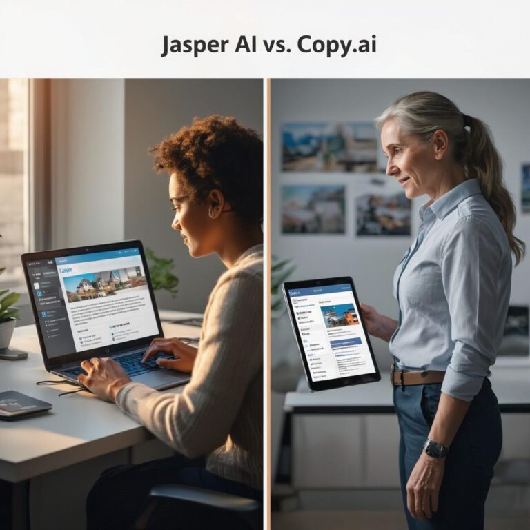 Jasper AI vs. Copy.ai for real estate agents