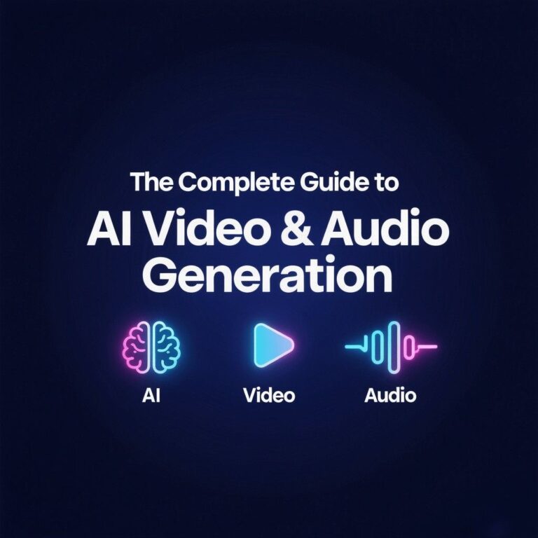 The Future of Filmmaking The Complete Guide to AI Video & Audio Generation