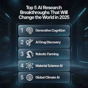 Top 5 AI Research Breakthroughs That Will Change the World in 2025
