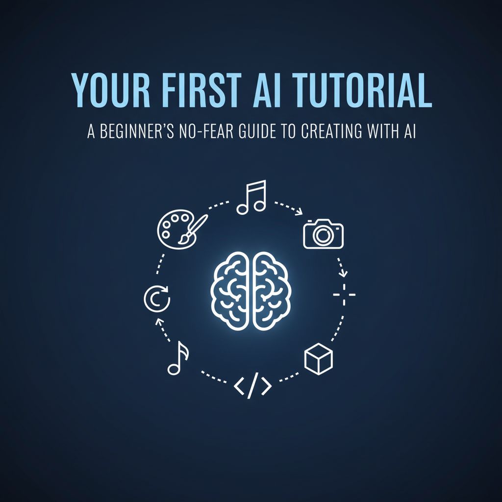 Your First AI Tutorial A Beginner's No-Fear Guide to Creating with AI