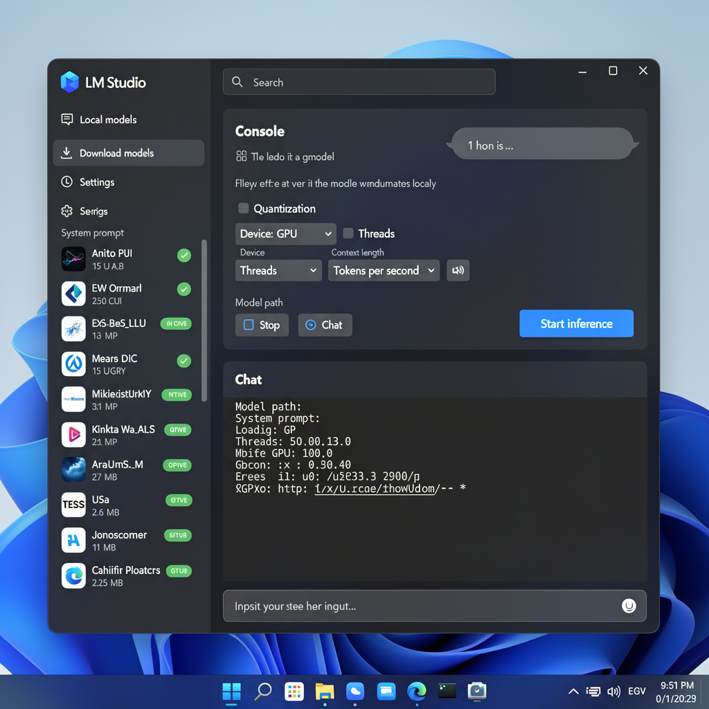 how to run LLMs locally 1