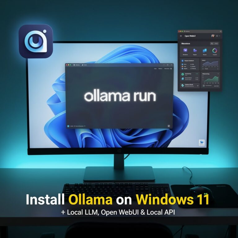 install Ollama on Windows 11
