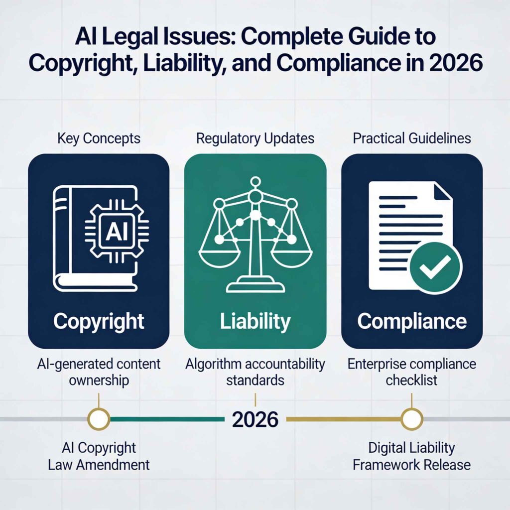 AI Legal Issues: Complete Guide to Copyright, Liability, and Compliance in 2026