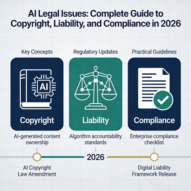AI Legal Issues Complete Guide to Copyright, Liability, and Compliance in 2026
