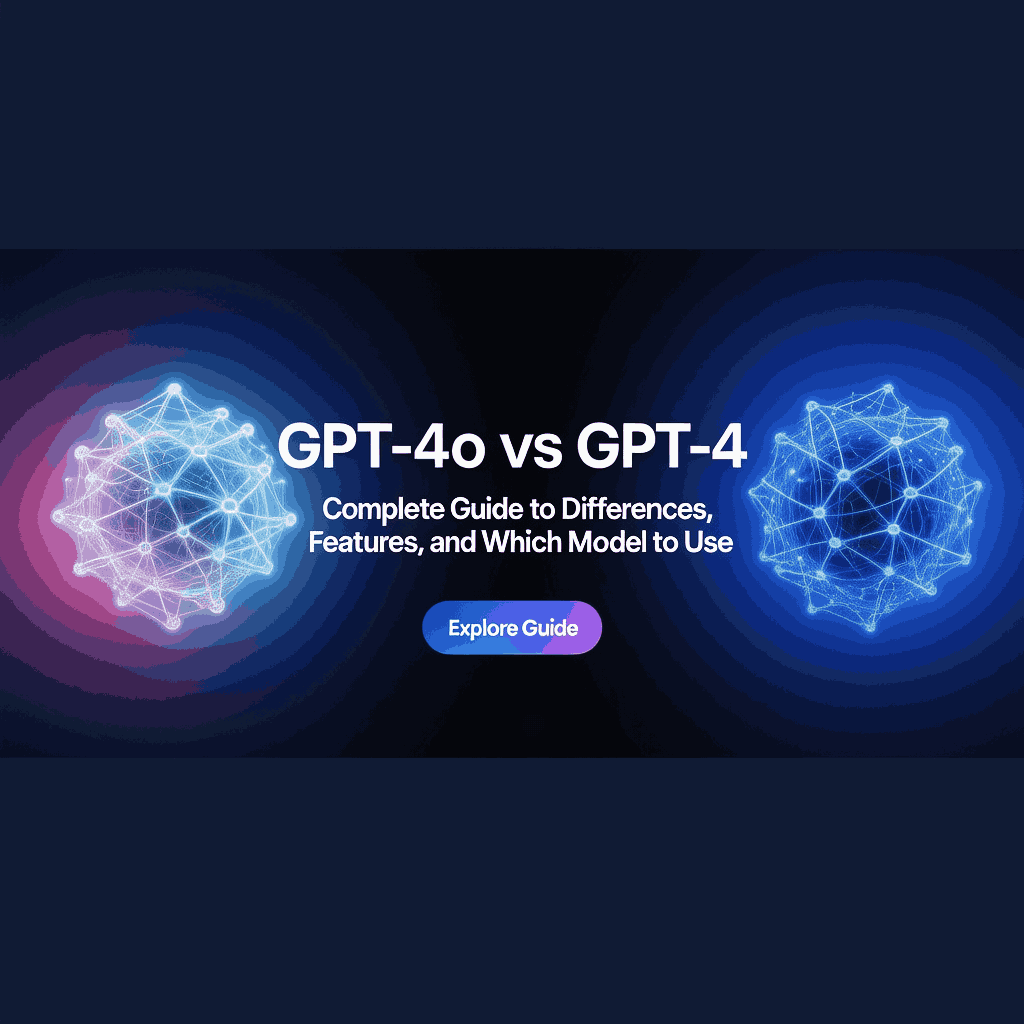 GPT-4o vs GPT-4 Complete Guide to Differences, Features, and Which Model to Use