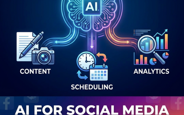 AI for Social Media Marketing: Content, Scheduling, and Analytics